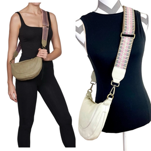 Anthropologie x urban original  Luna Half Moon Bag – Adjustable Strap